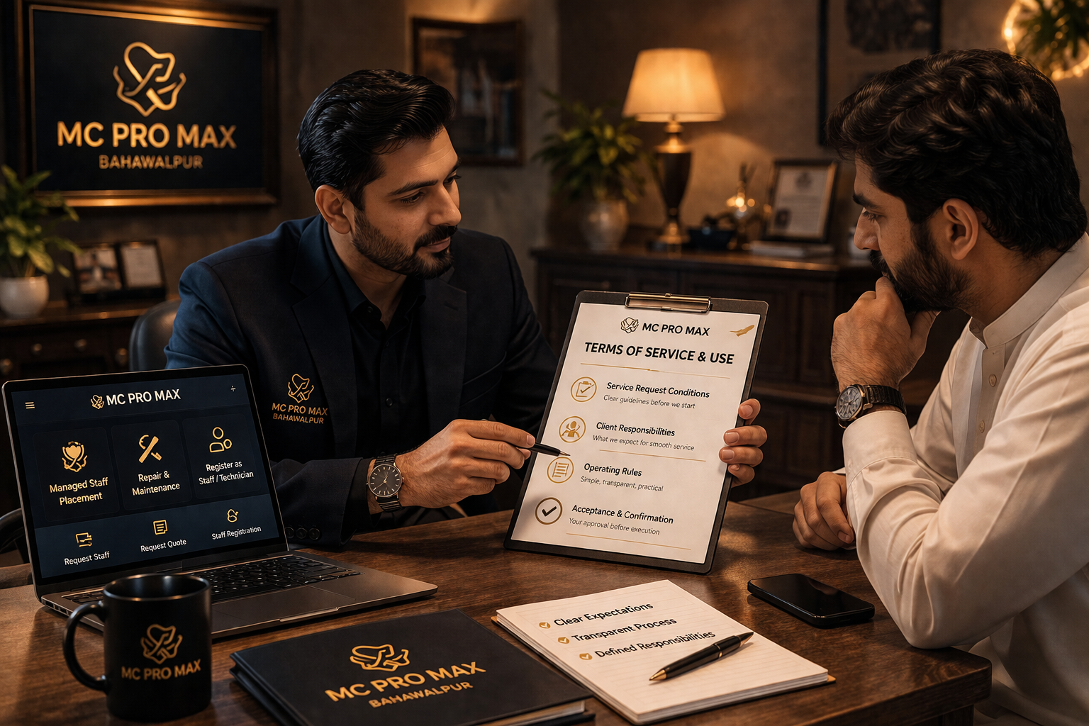 Terms of Use MC Pro Max Bahawalpur